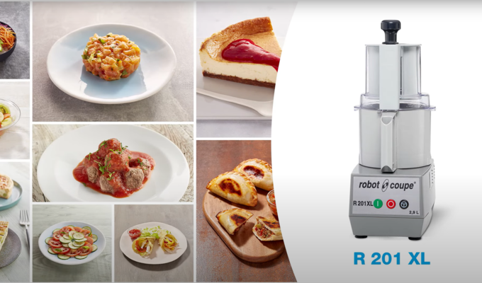 R 201 XL Ultra Food Processors : Cutter and Vegetable slicer - Robot Coupe