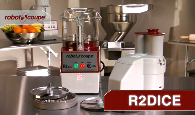 R 2 Dice Ultra Combination Processor - Robot Coupe