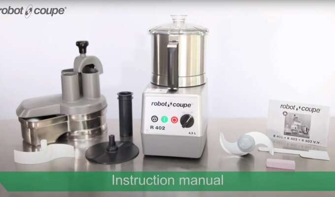 R 402 Food Processors : Cutter and Vegetable slicer - Robot Coupe