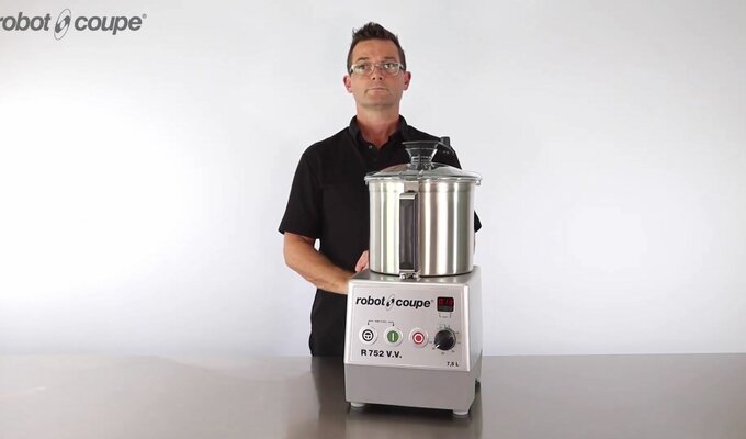 R 752 V.V. Food Processors : Cutter and Vegetable slicer - Robot Coupe